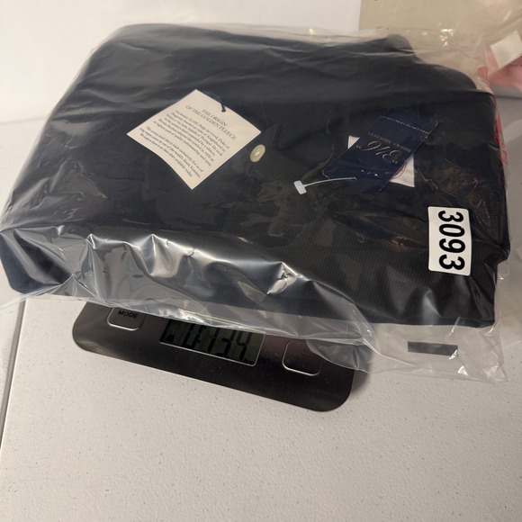 Brooks Brothers 346 Mens Black Pique Cotton Polo Shirt Original Fit Medium NEW - Picture 4 of 10